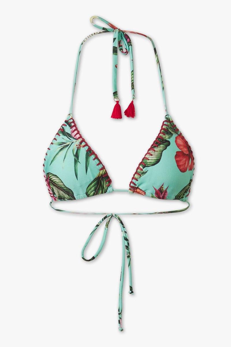 Top bikini turquesa de C&A (Precio: 12,90 euros)