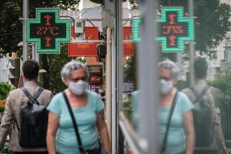 Jornada de calor en Tenerife, junio de 2021