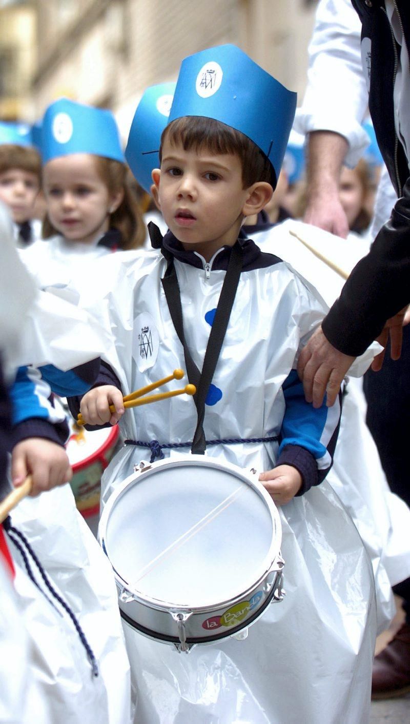 Procesión infantil del colegio Escolapios