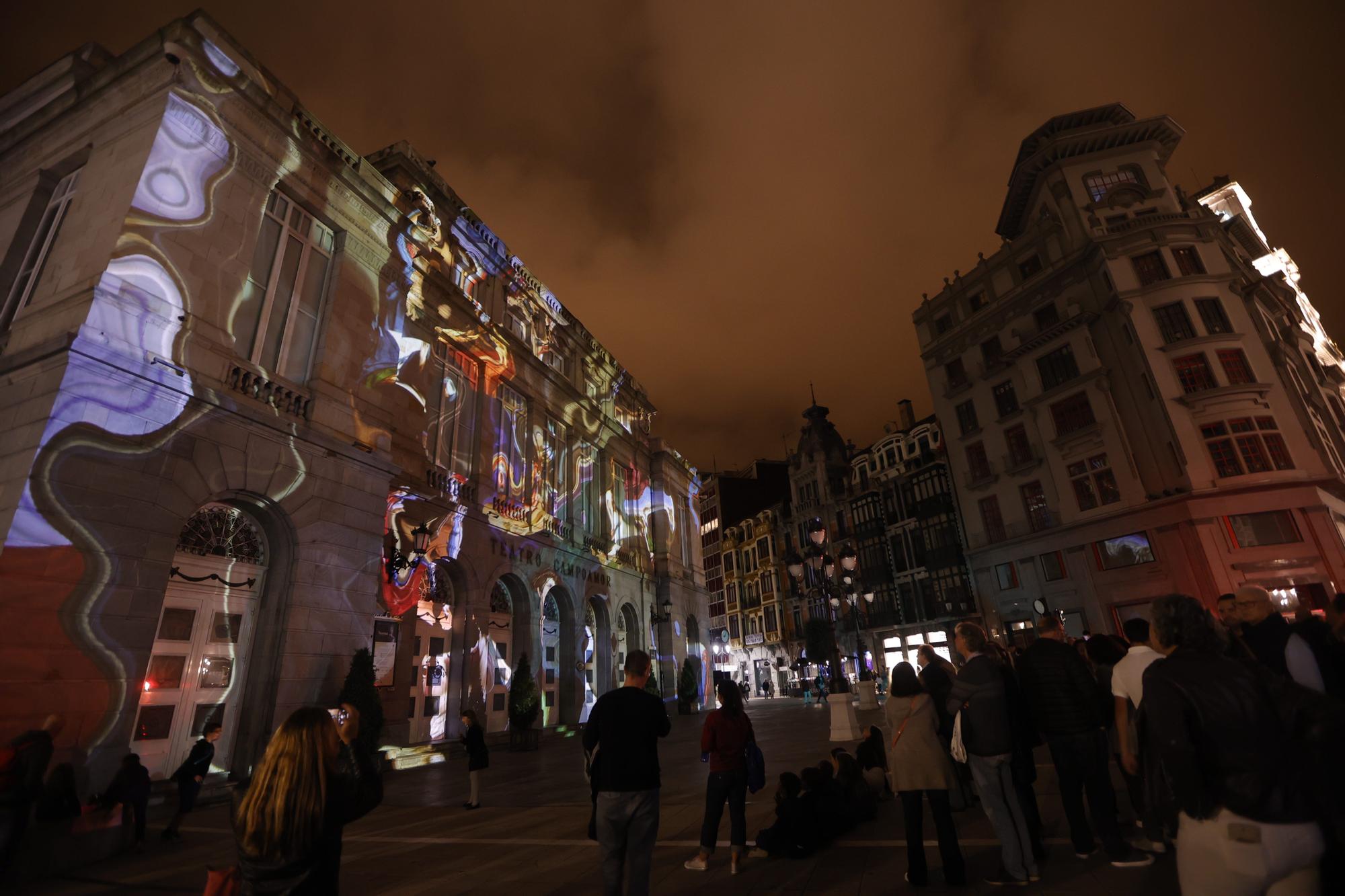 EN IMÁGENES: así fue la Noche Blanca de Oviedo 2022