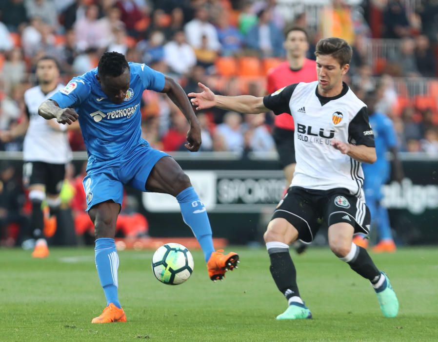 Valencia - Getafe, en imágenes