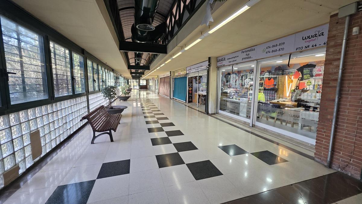 El ala que será ocupada por el Centro de Hostelería