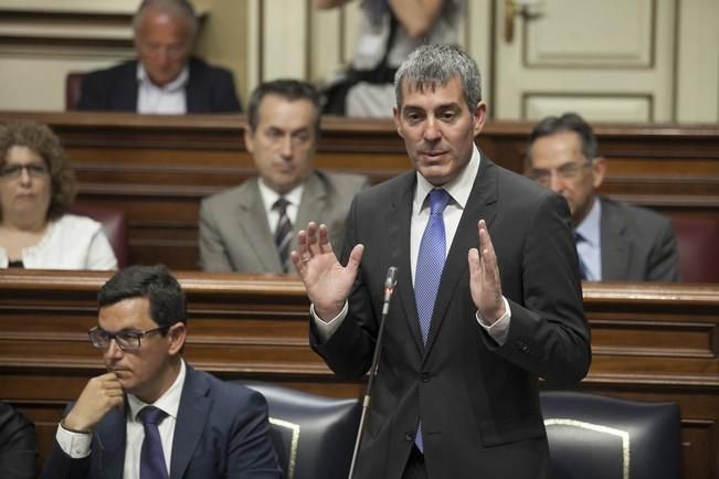 18/04/2017.CANARIAS POLITICA.Pleno del Parlamento de Canarias..Fotos: Carsten W. Lauritsen