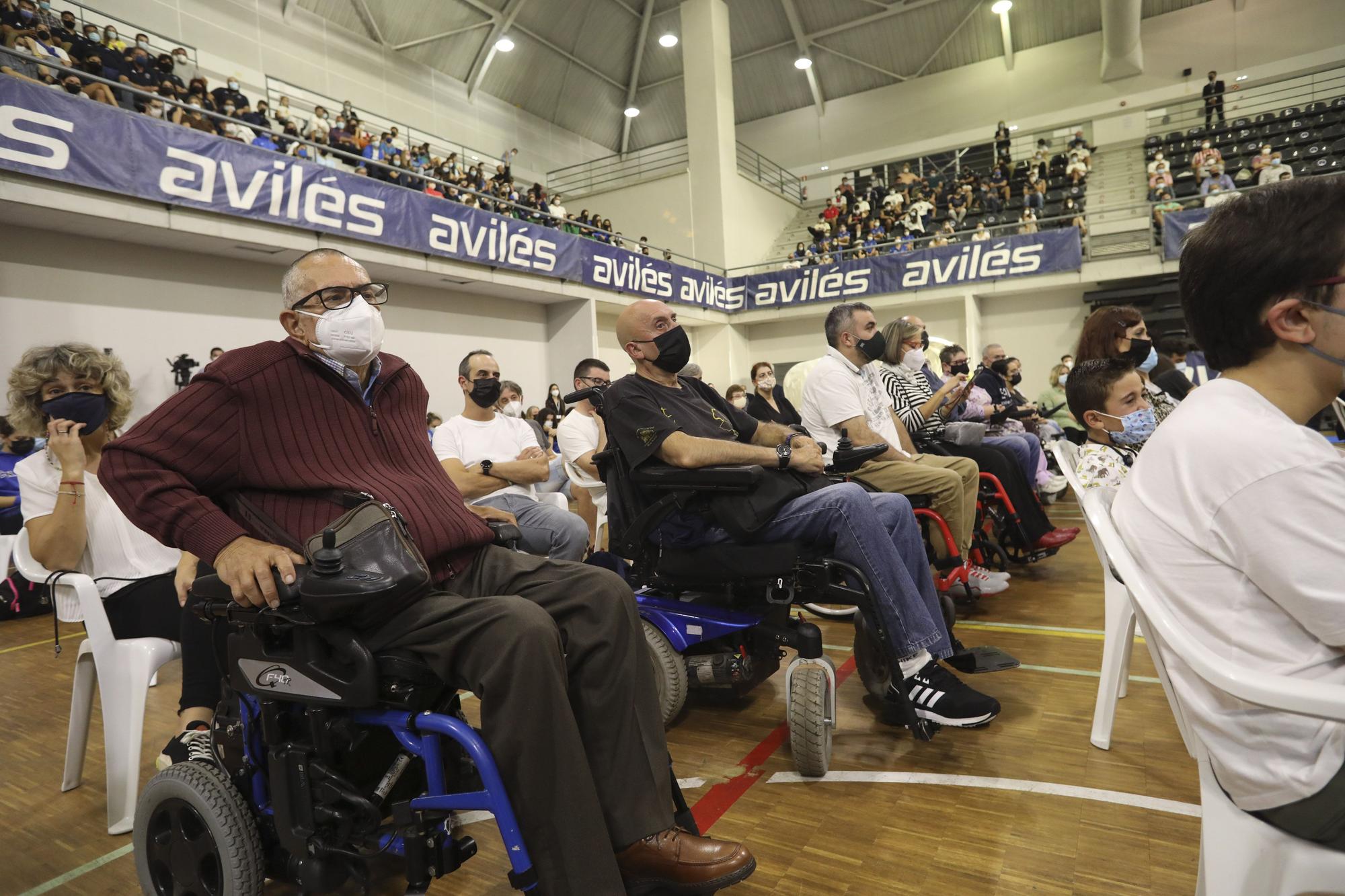 Teresa Perales, en Avilés