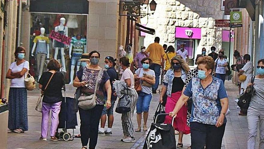 Comerços del centre de Figueres, en una imatge d’arxiu. | DDG