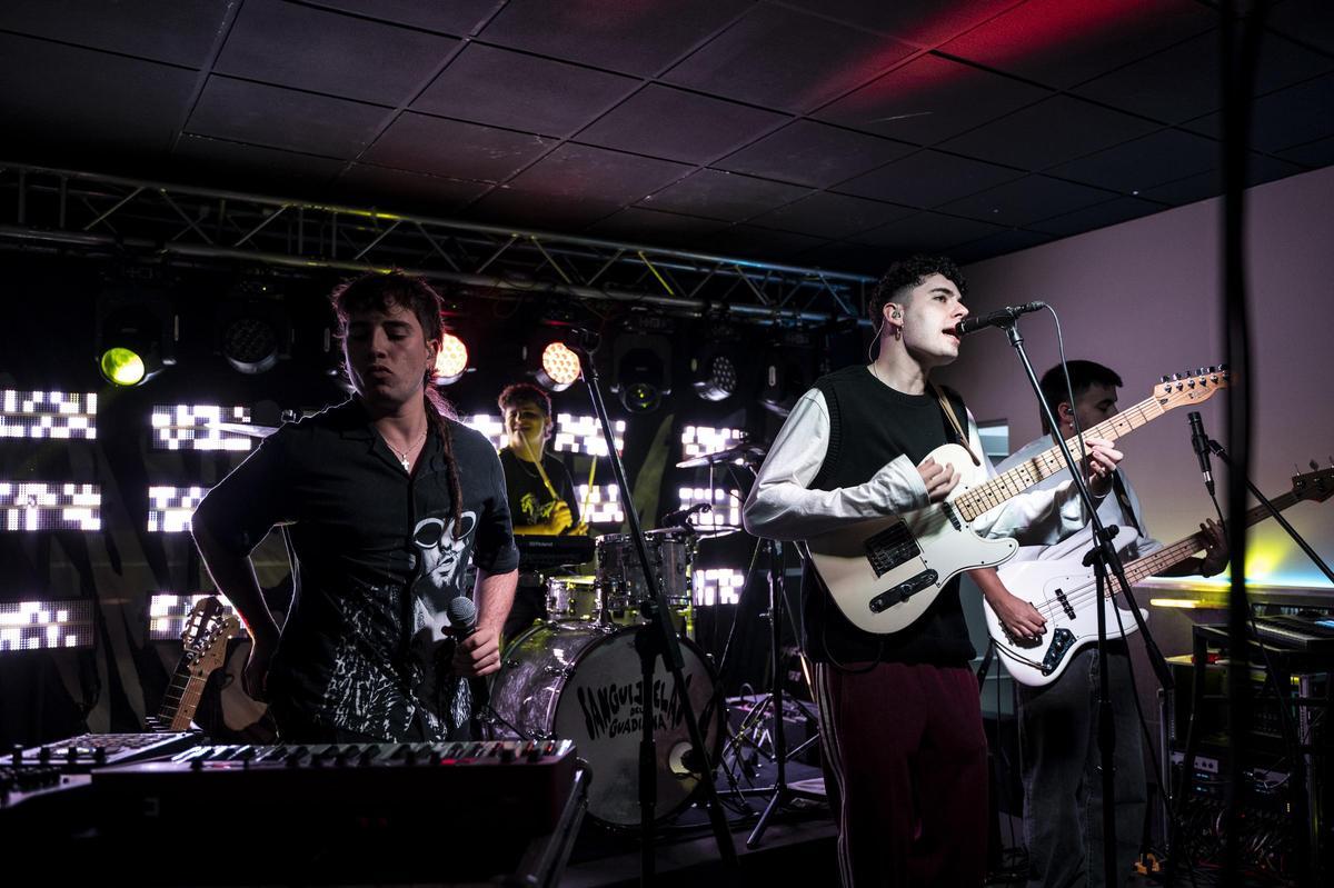 CONCIERTO DE SANGUIJUELAS DEL GUADIANA EN LA SALA MATILDA DE CÁCERES