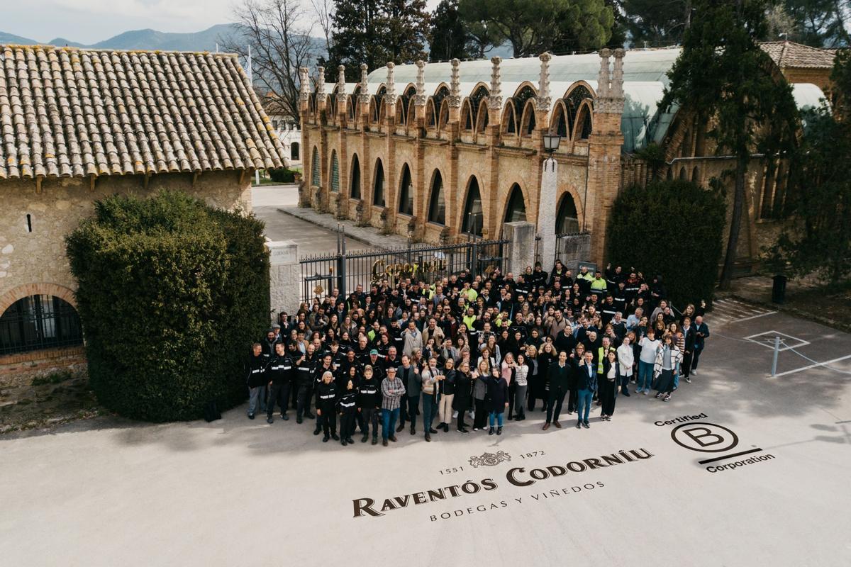Raventós Codorníu recibe el certificado B Corp 2025.