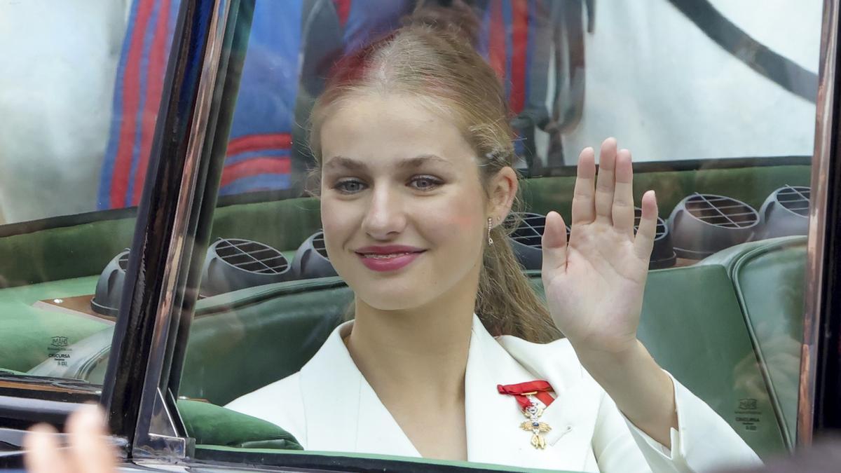 El regalo más especial de Felipe VI a Leonor: el coche que heredará cuando se saque el carnet de conducir