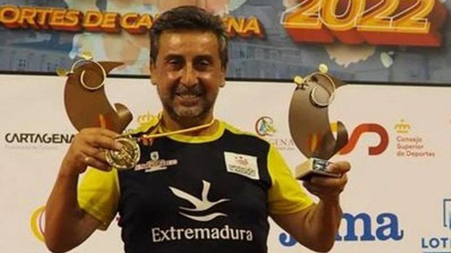 Juan Bautista se proclama campeón de España.