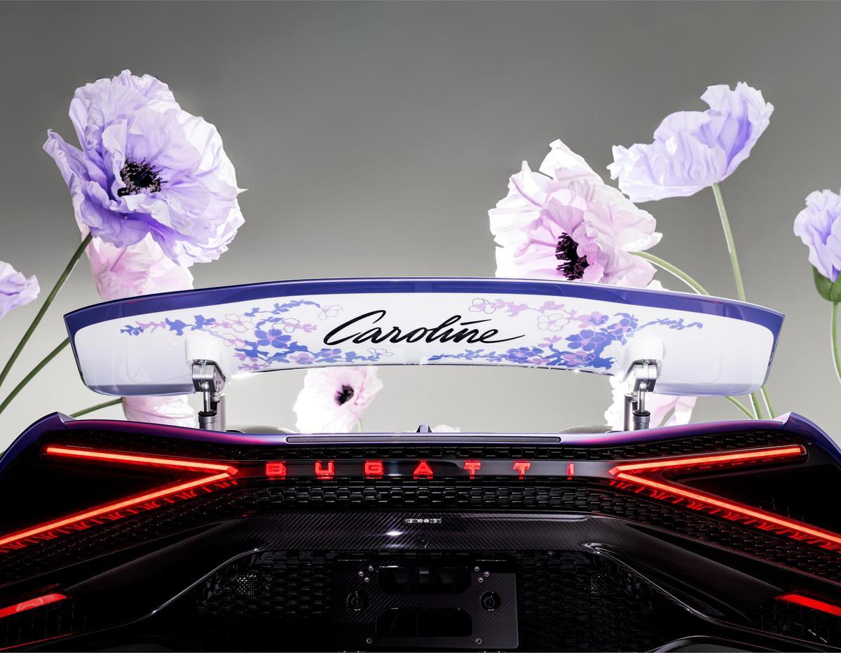 Bugatti W16 Mistral ‘Caroline’: una edición exclusiva con toque sentimental