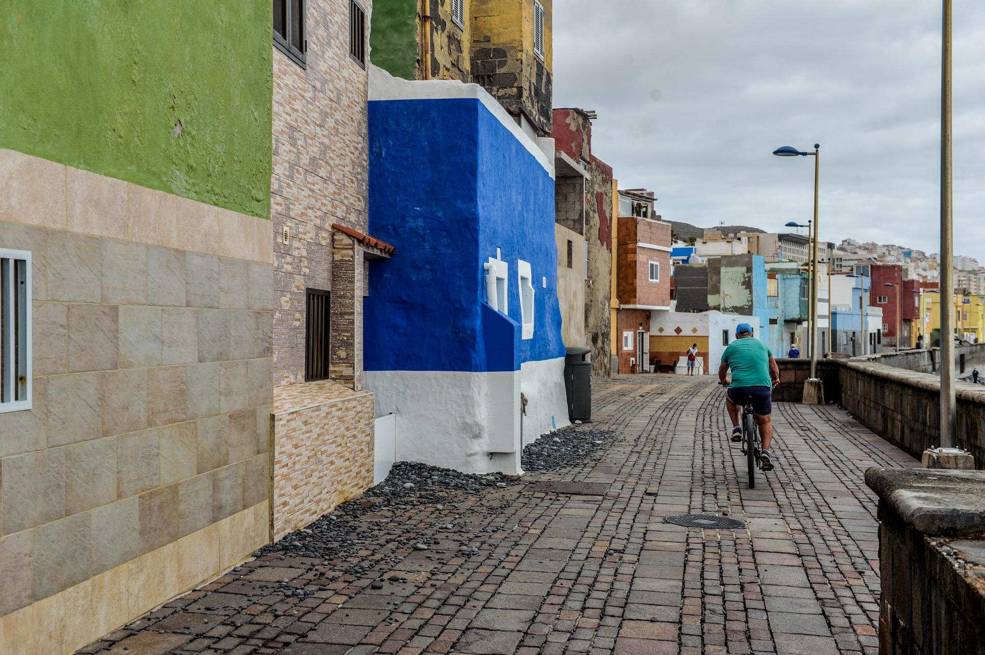 El barrio de San Cristóbal tras el temporal