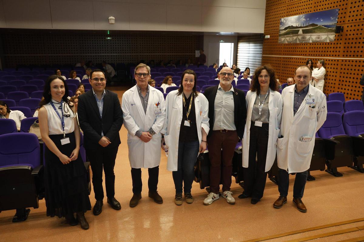 Participantes en el I Encuentro científico de especialidades quirúrgicas.