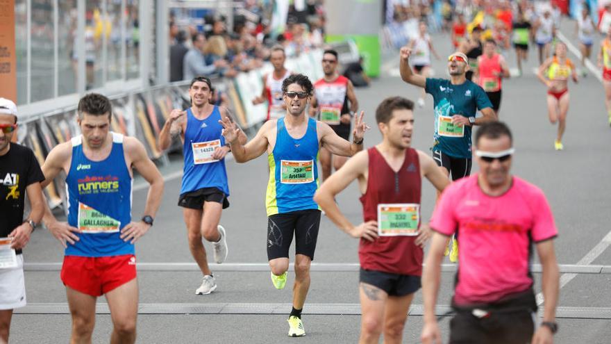 Horas de paso de los corredores por cada tramo