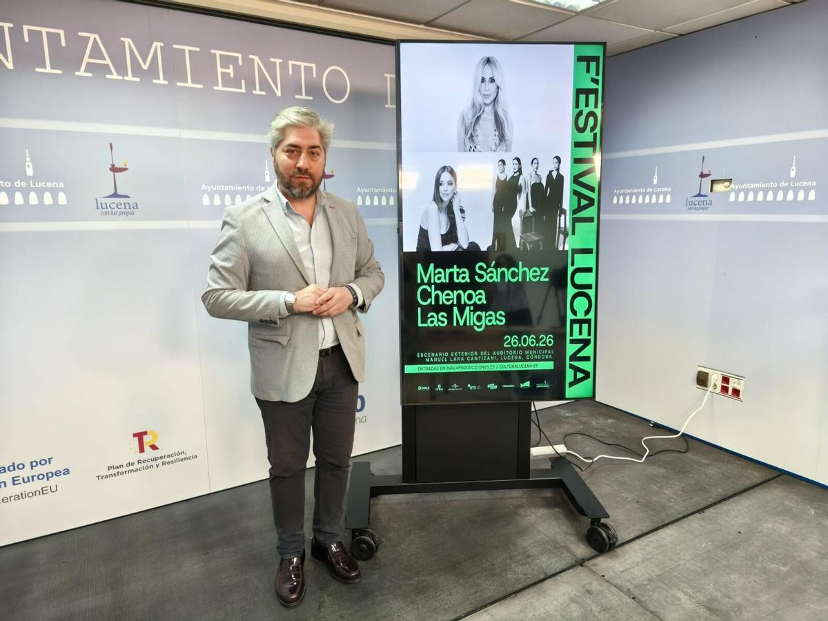 El concejal de Cultura del Ayuntamiento de Lucena, Francisco Jesús Barbancho