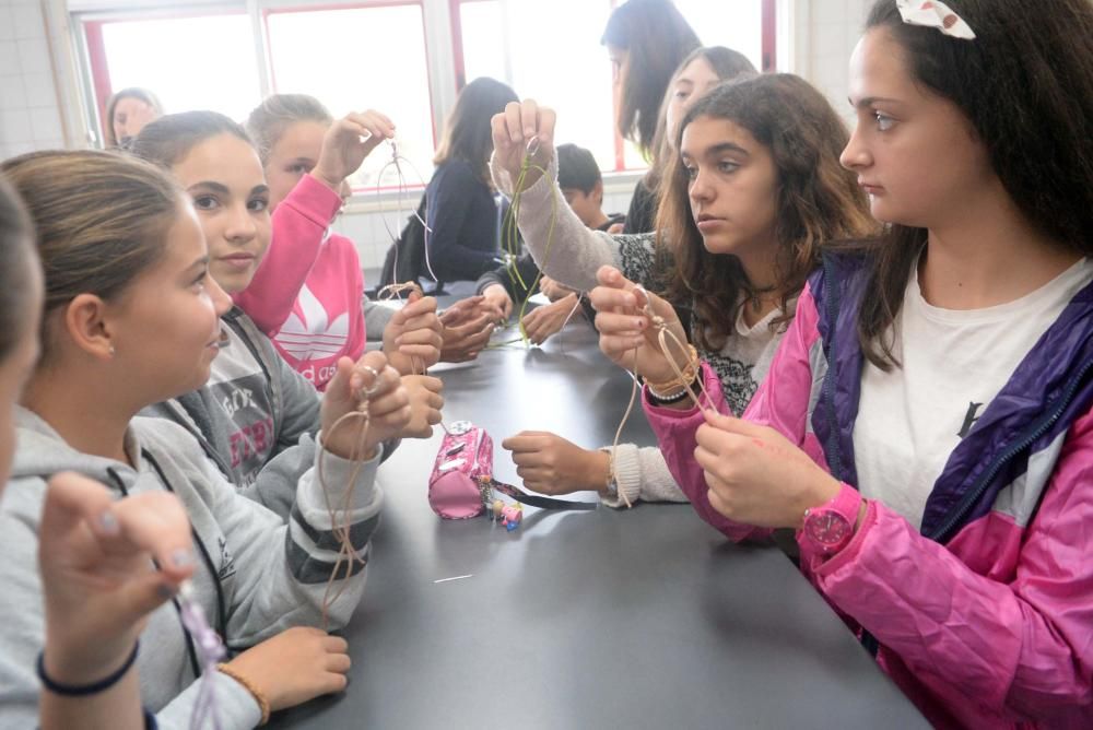 Danza y abalorios en el CEIP Marcelino García