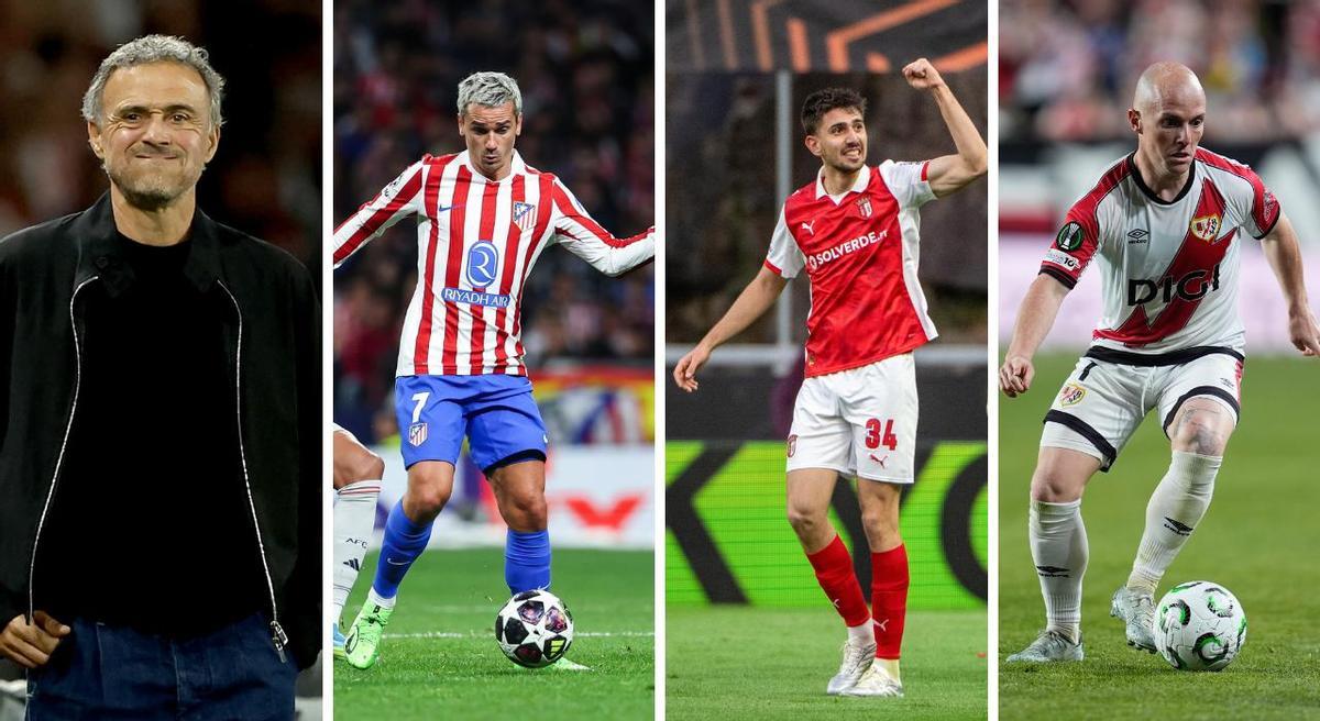 Luis Enrique, Griezmann, Tiknaz e Isi Palazón, inesperados aliados del Celta