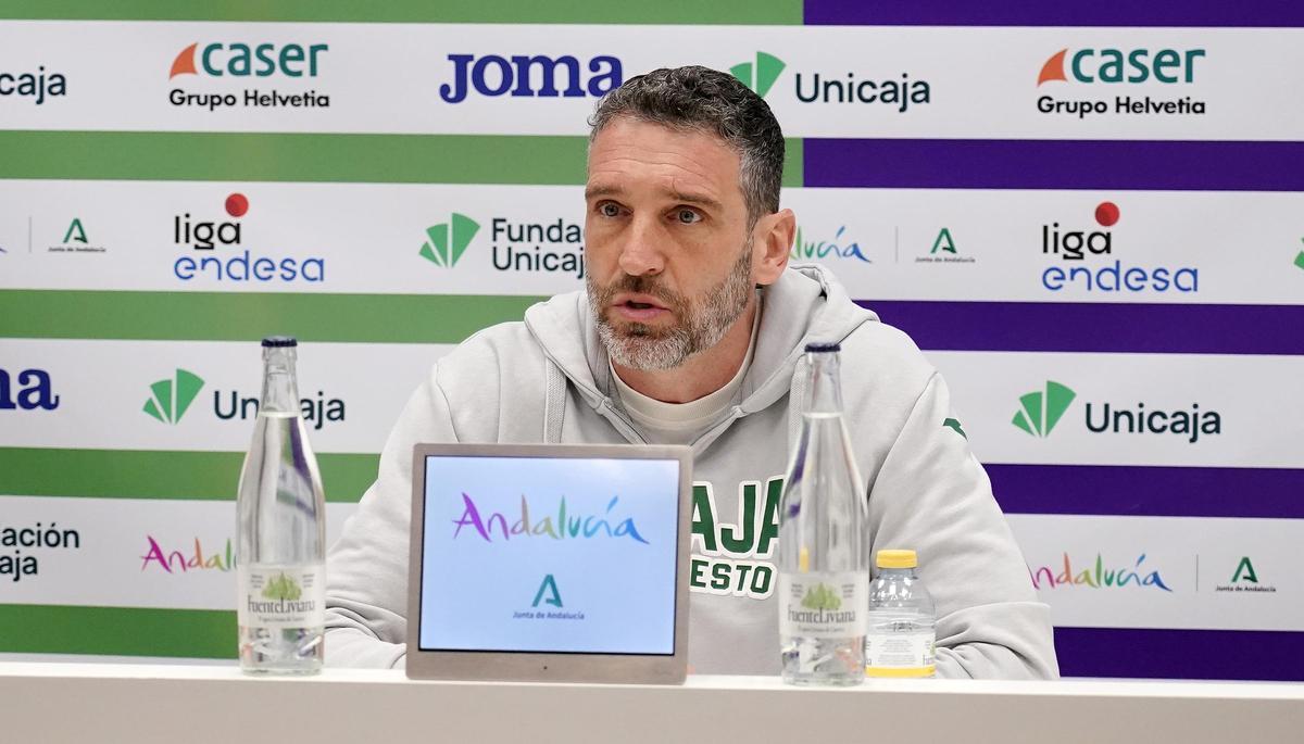 Ibon Navarro, enrenador del Unicaja