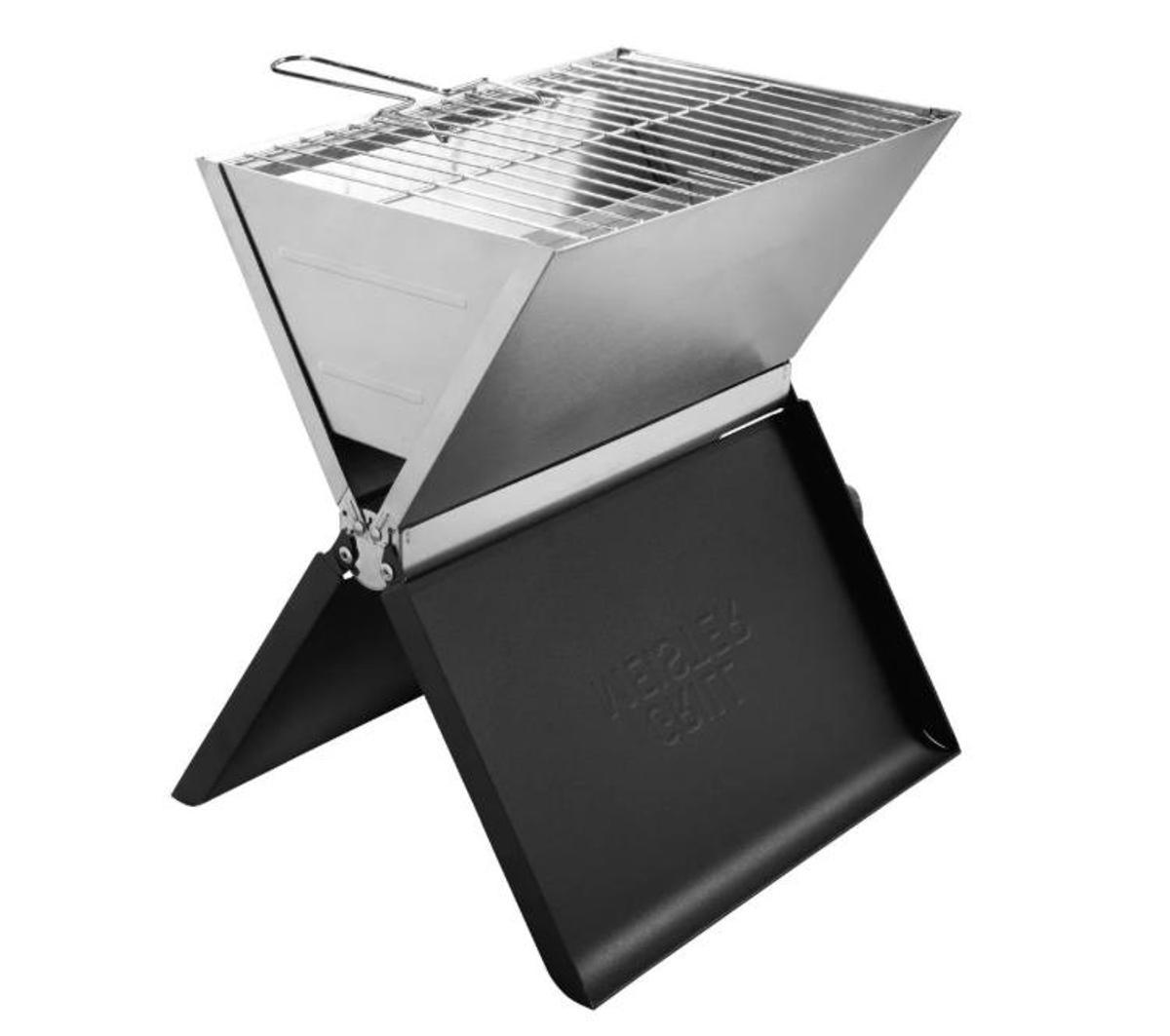 Barbacoa plegable.