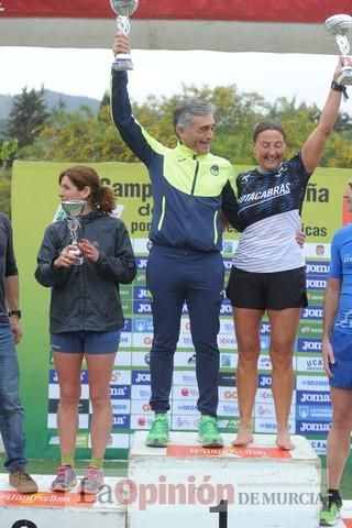 Llegada y entrega de trofeos de El Valle Trail