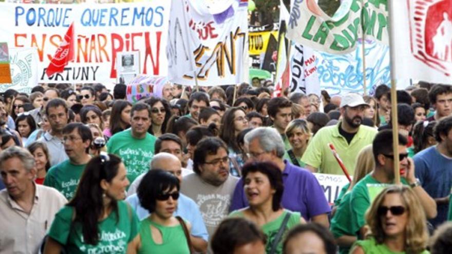 Segunda jornada de huelga en defensa de la educación pública