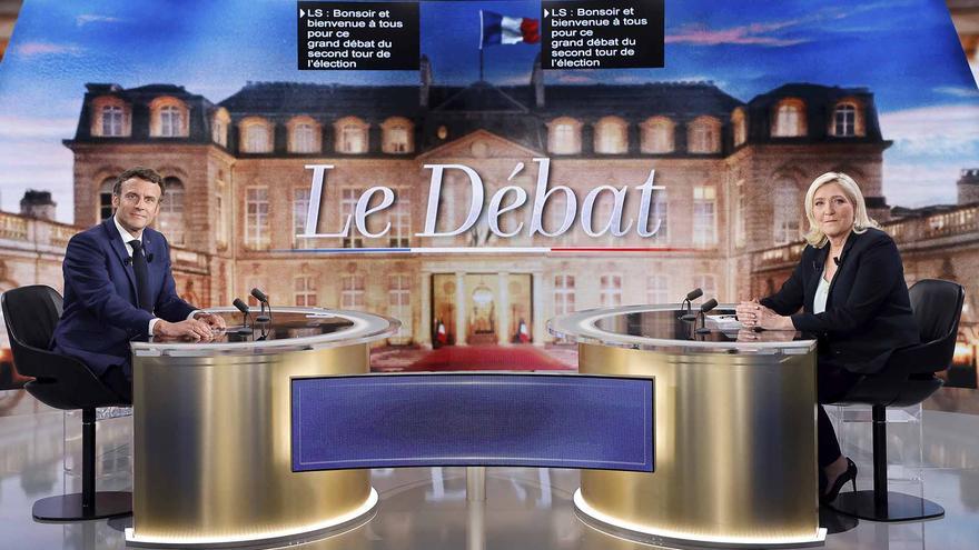 Estos han sido los momentos más relevantes del debate entre Macron y Le Pen