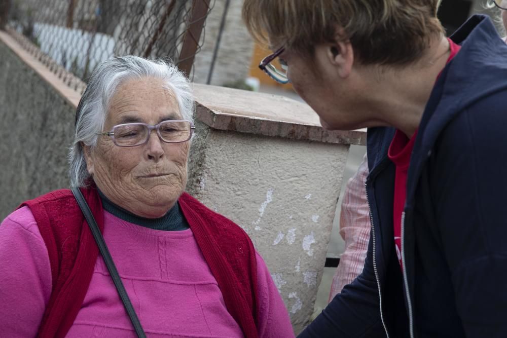 Desnonament d'una veïna de Breda de 77 anys