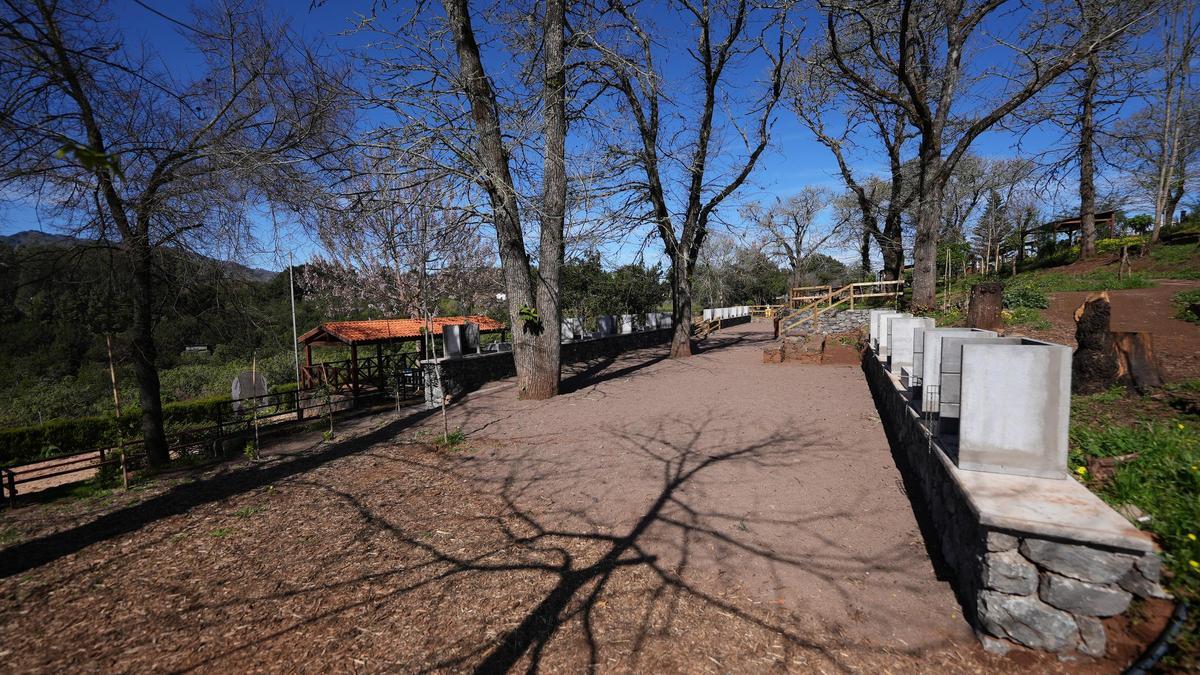 Instalaciones renovadas en La Laguna de Valleseco.