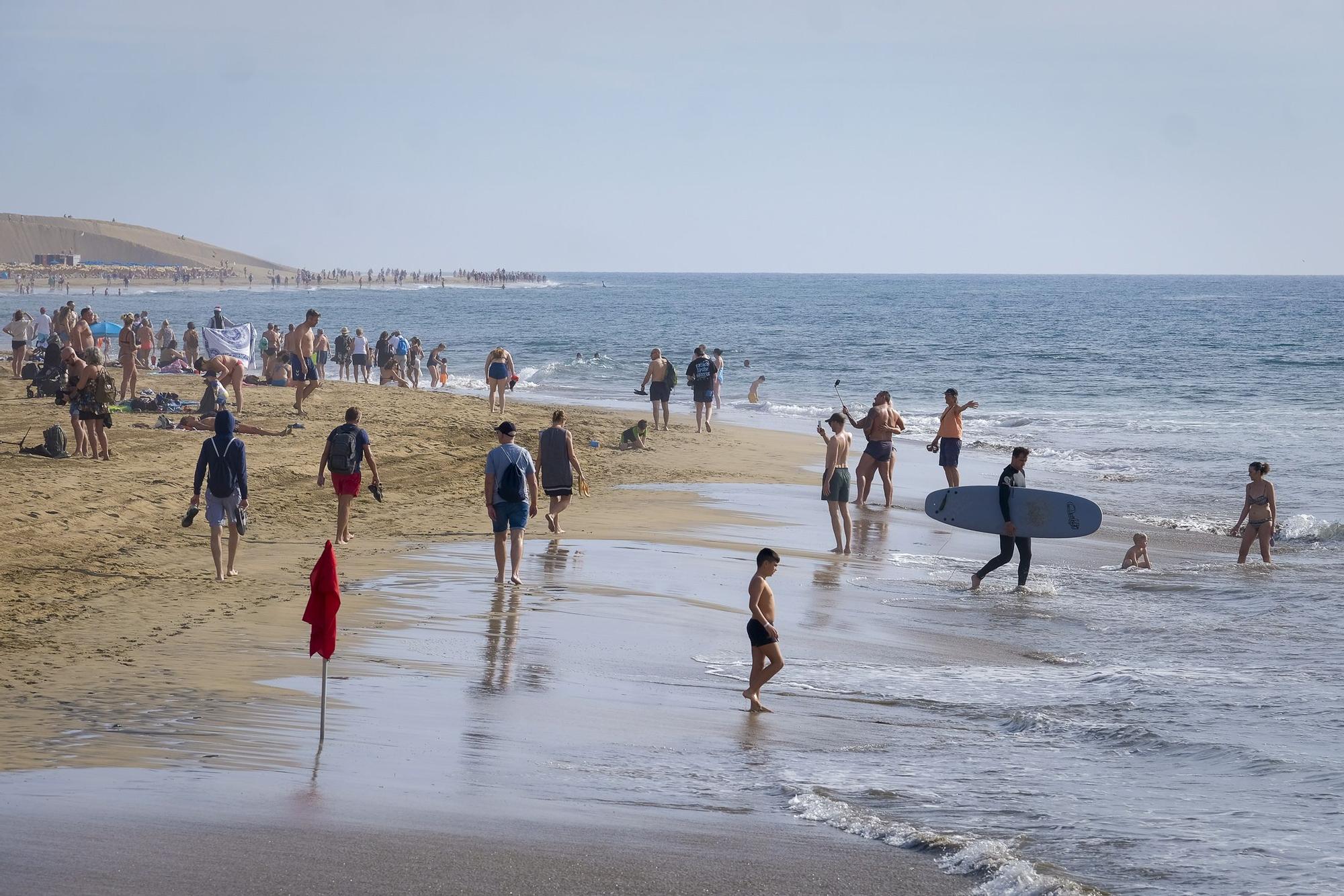 Domingo de playa en el sur de Gran Canaria