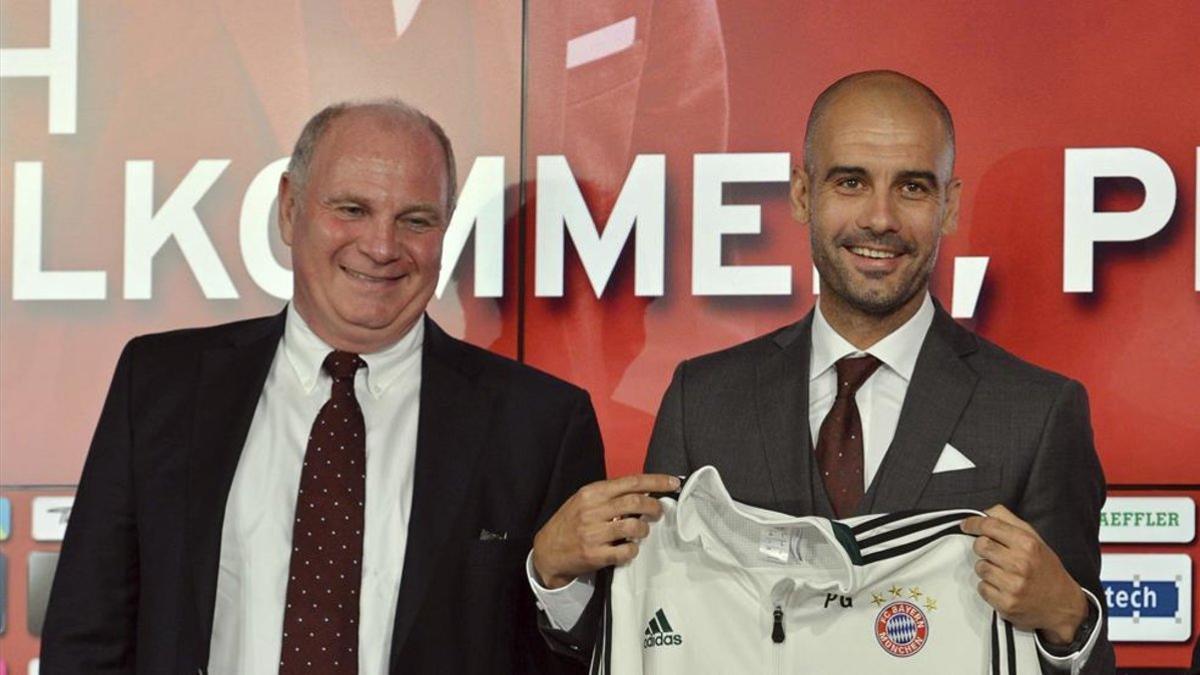 Hoeness admira a Pep Guardiola