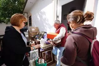 Juan Alba, desalojado tras diez años pagando alquiler