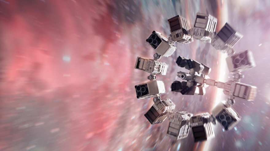 Un fotograma de ´Interstellar´.