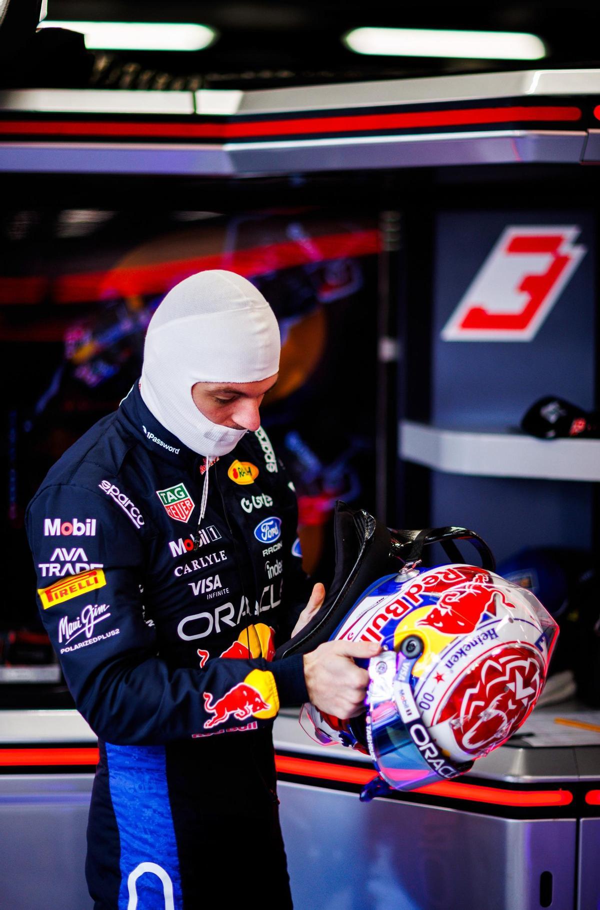 Max Verstappen en Silverstone