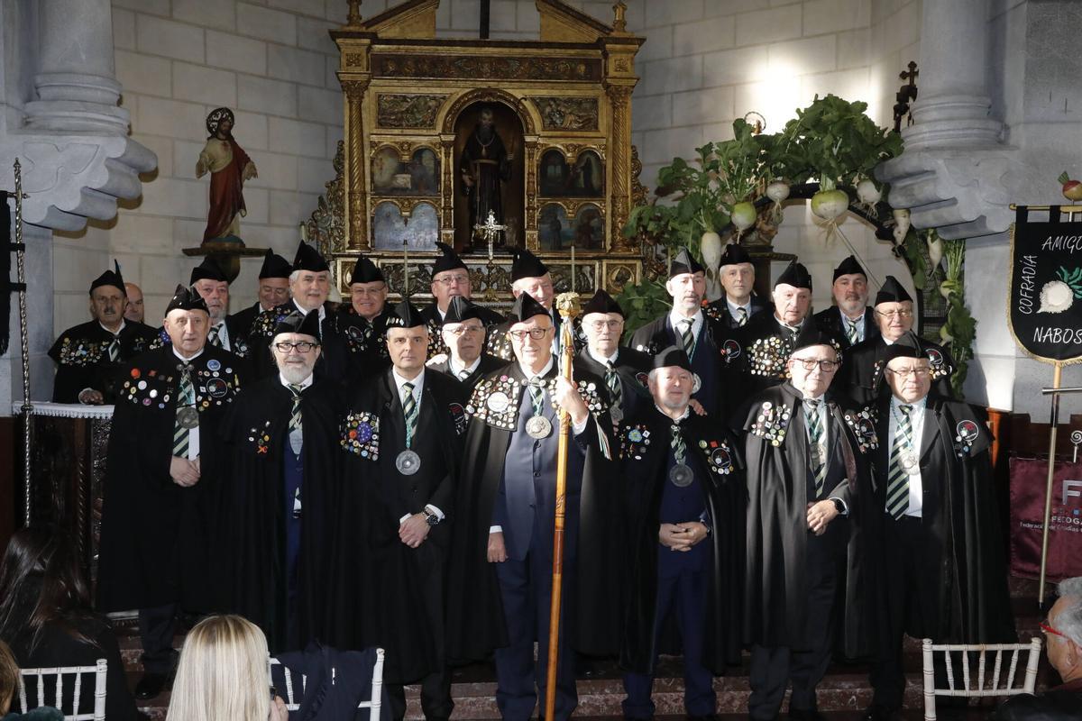 Así fue la ceremonia y los actos en torno al XX Capítulo de la Cofradía de Amigos de los Nabos.