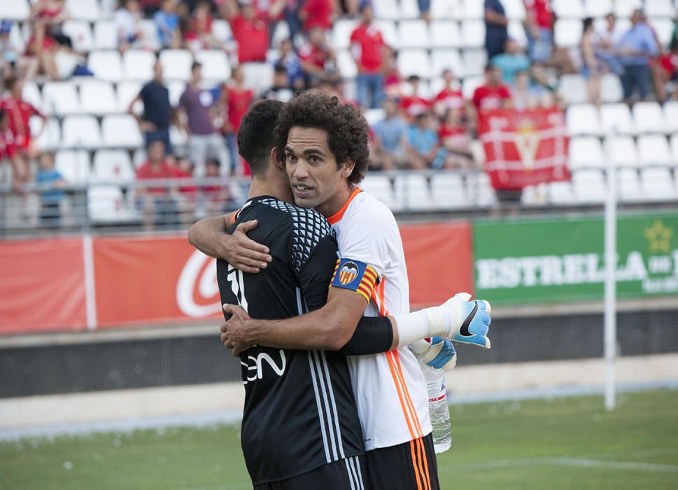 Real Murcia - Valencia Mestalla, en imágenes