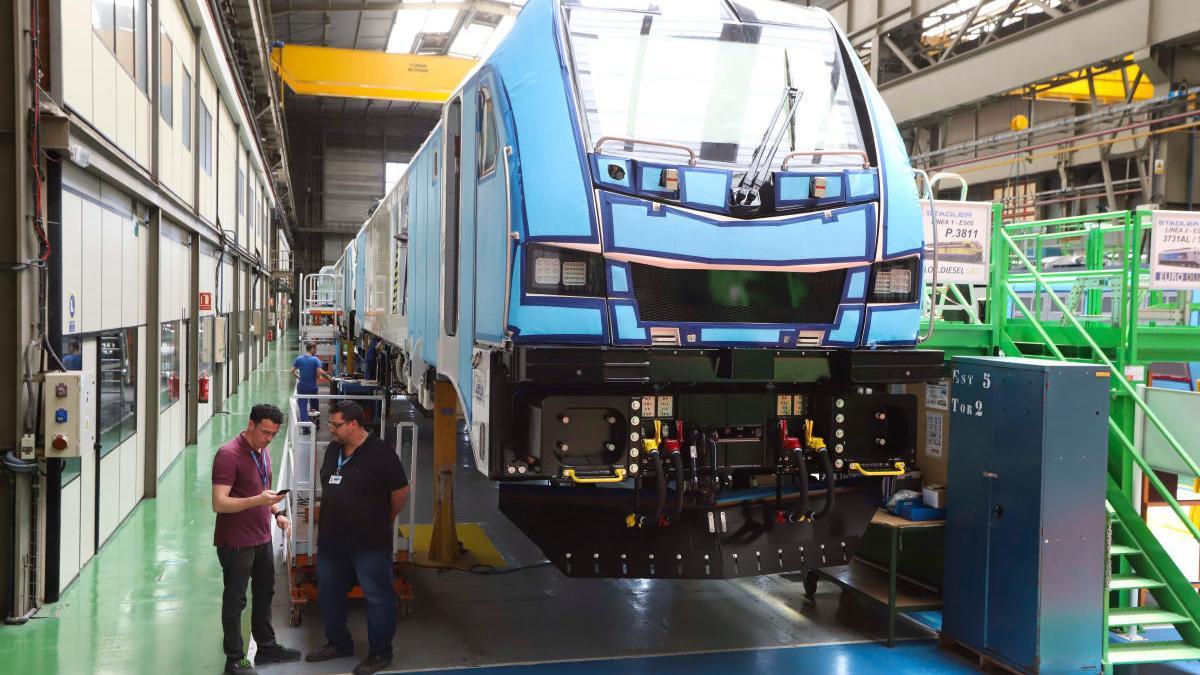 Instalaciones de Stadler en Albuixech