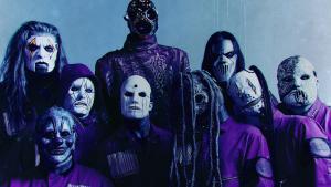 Los miembros de Slipknot, con sus trajes de faena