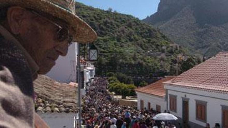 Panorámica, ayer, de las Fiestas del Almendro en Flor Tejeda 2011. i ADOLFO MARRERO