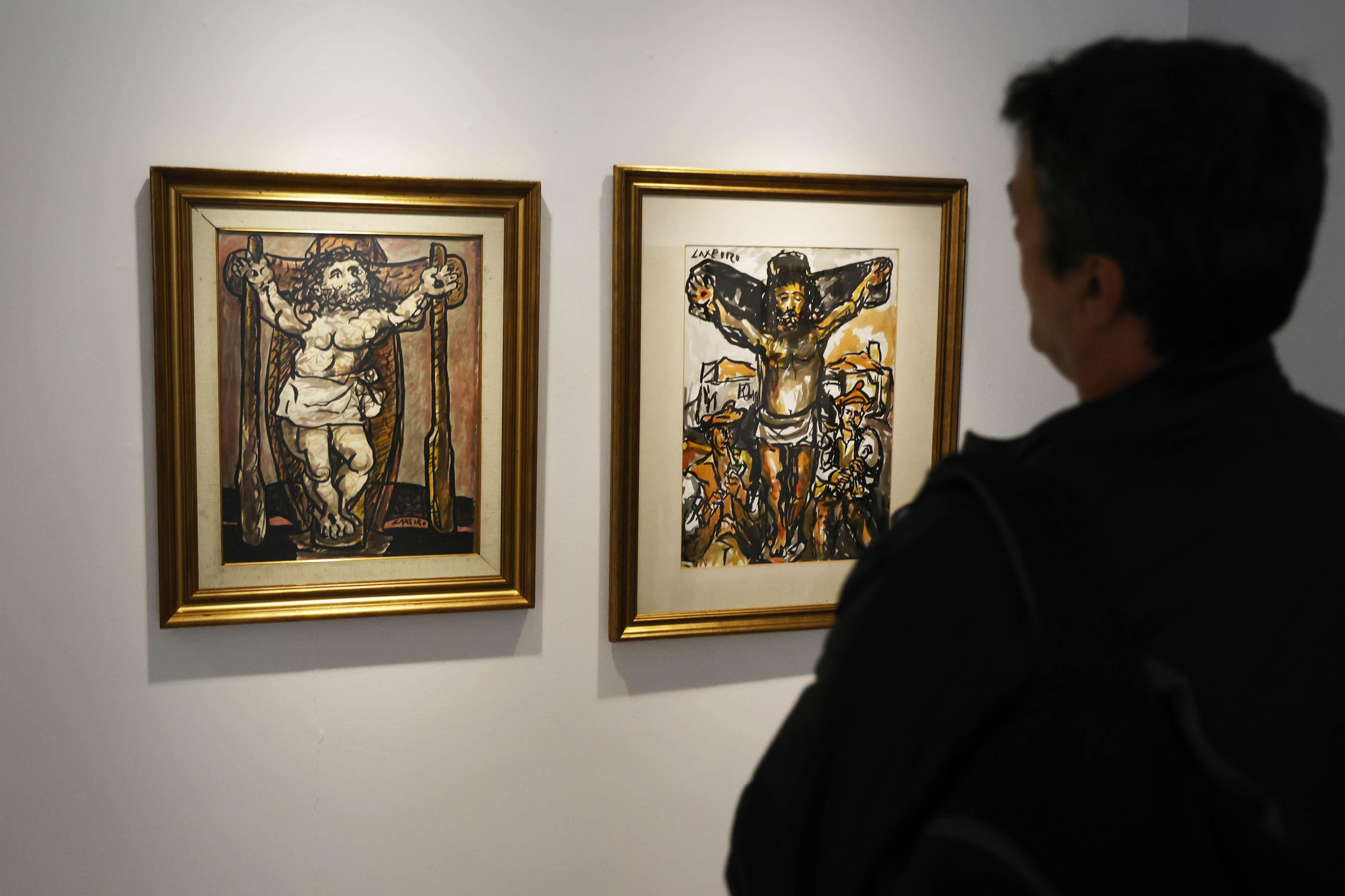 Inauguración da exposición Laxeiro descoñecido II. Obas inéditas da segunda época