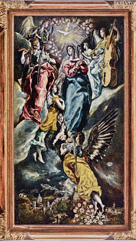 La Inmaculada del Greco de la Fundación Selgas.