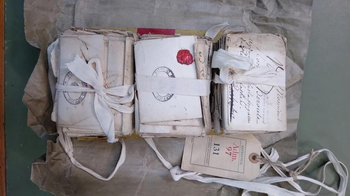 Las cartas de amor de los marineros franceses, antes de ser abiertas