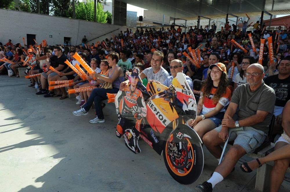 Dani Pedrosa en Santomera