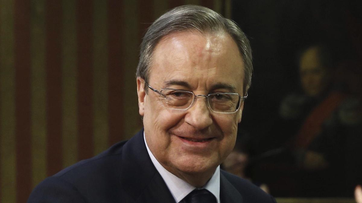 Florentino Pérez, presidente del Real Madrid