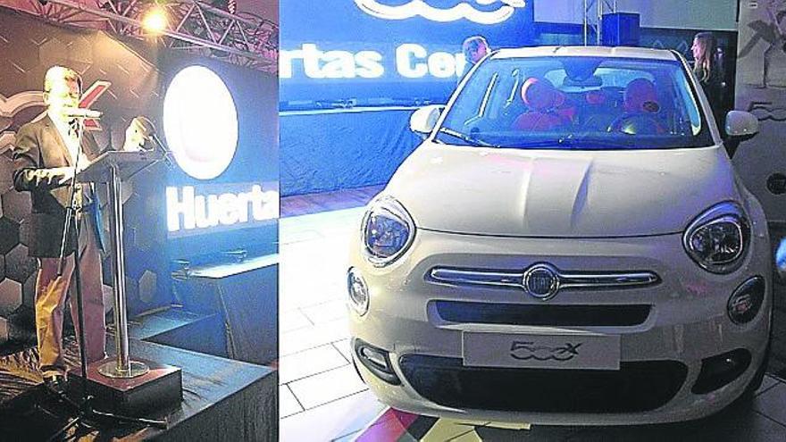 ´Un vehículo llamado a marcar un hito´, dice el gerente de Huertas Center, Juan Pedro Huertas, del Fiat 500X