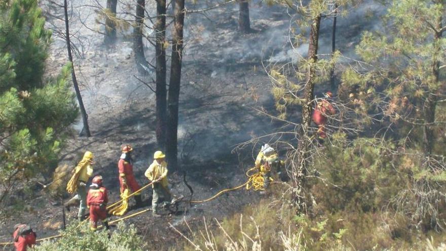 La cálida primavera en Extremadura obliga a extremar la precaución ante el peligro de incendios