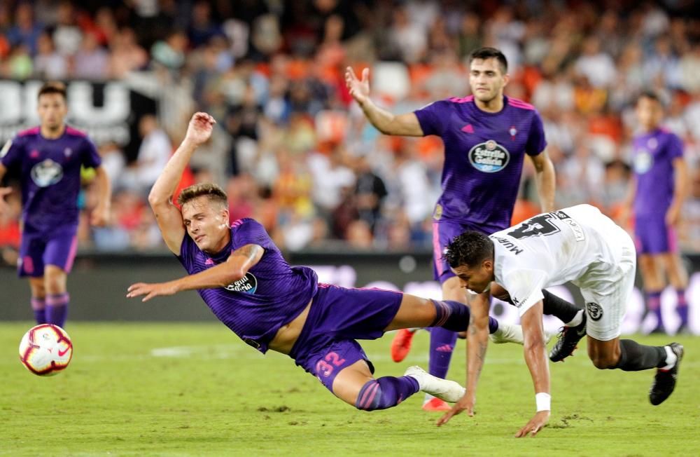 Valencia CF - Celta de Vigo, en fotos