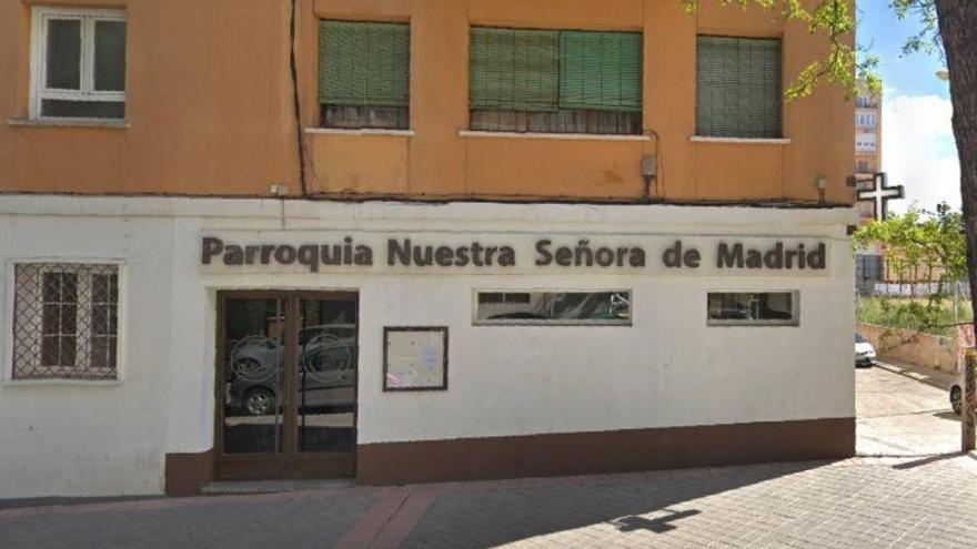 Profanan una iglesia en Madrid y se llevan un copón y una custodia