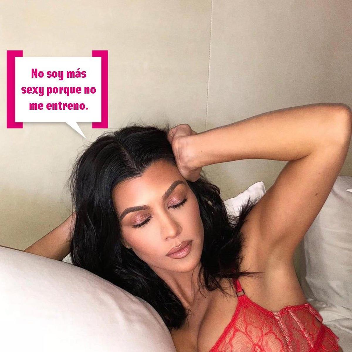 Kourtney sabe que es sexy