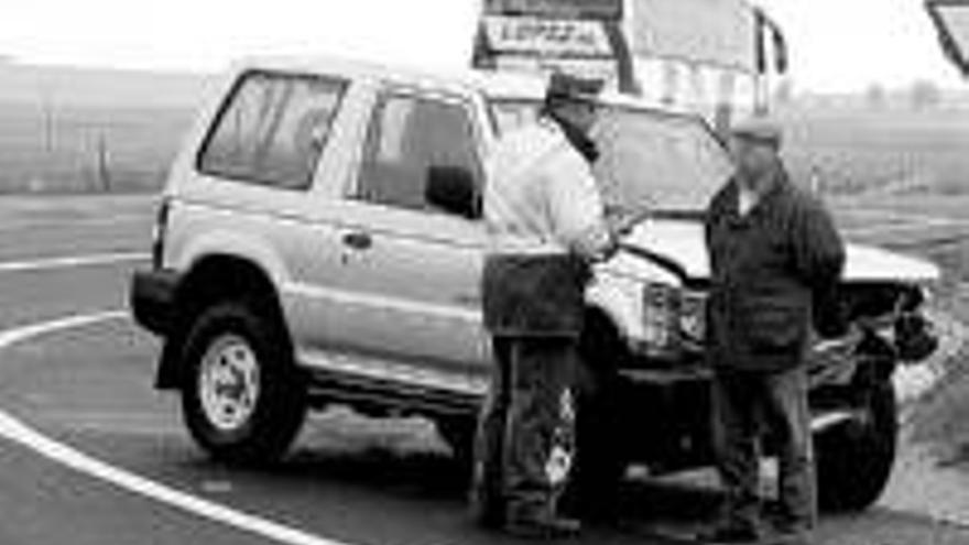 Herido grave un matrimonio de ancianos en un accidente de tráfico