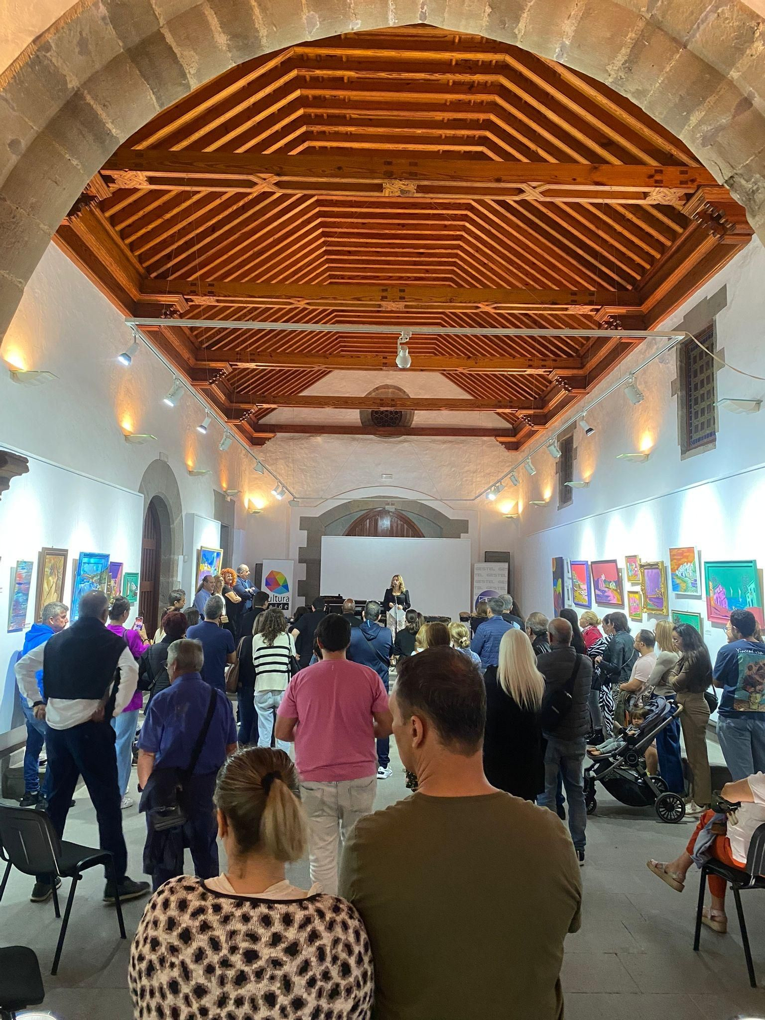 Exposición pictórica Conexión Latente en la Ermita de San Pedro Mártir