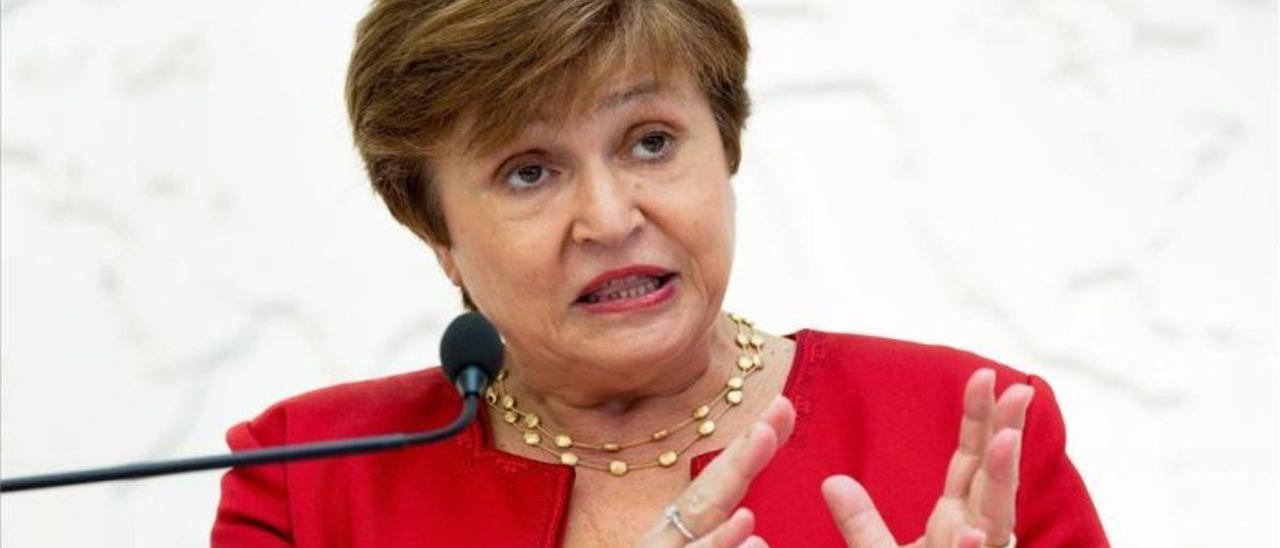 Kristalina Georgieva, la directora gerente del Fondo Monetario Internacional.